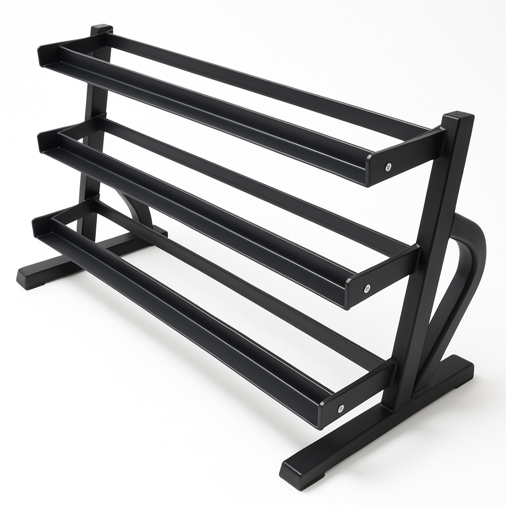 Black Chest Dumbbell Storage Equipment