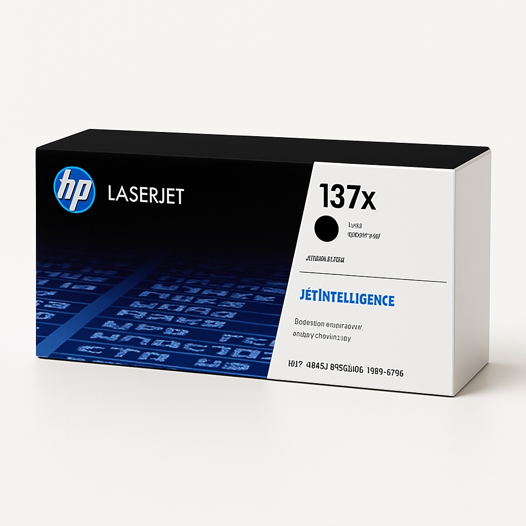Black HP 137X LaserJet Toner Cartridge