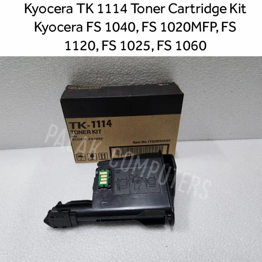Black Kyocera Tk 1114 Toner Device Cartridge