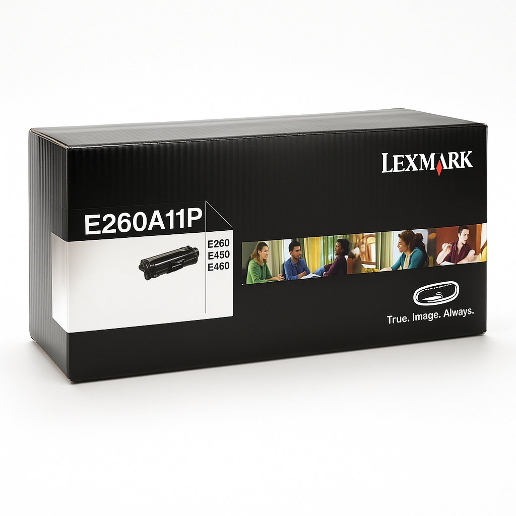 Lexmark E260A11P Black Toner Cartridge