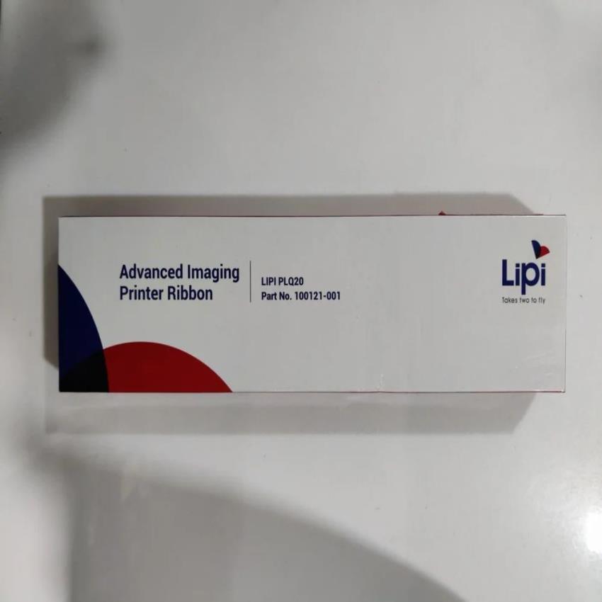 Black Lipi PLQ 20 Ribbon Cartridge