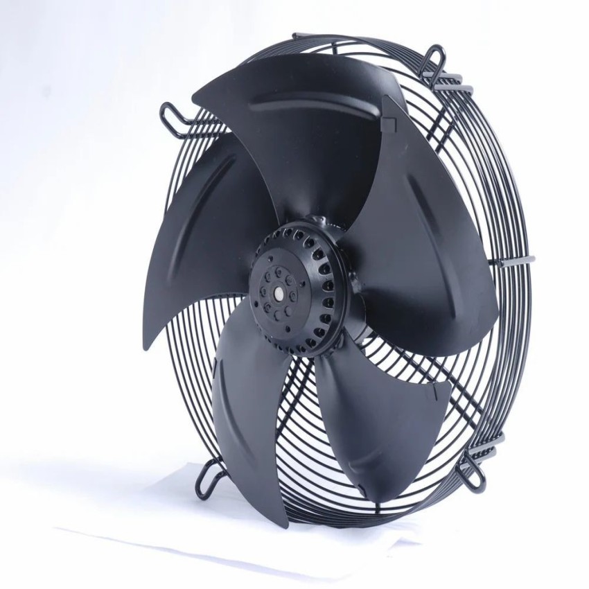 Black Metal Axial Flow Fan