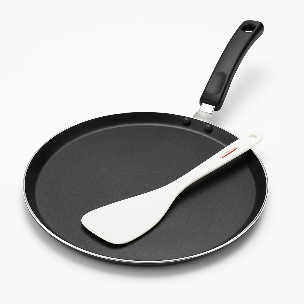Black Kitchen Flat Non Stick Tawa