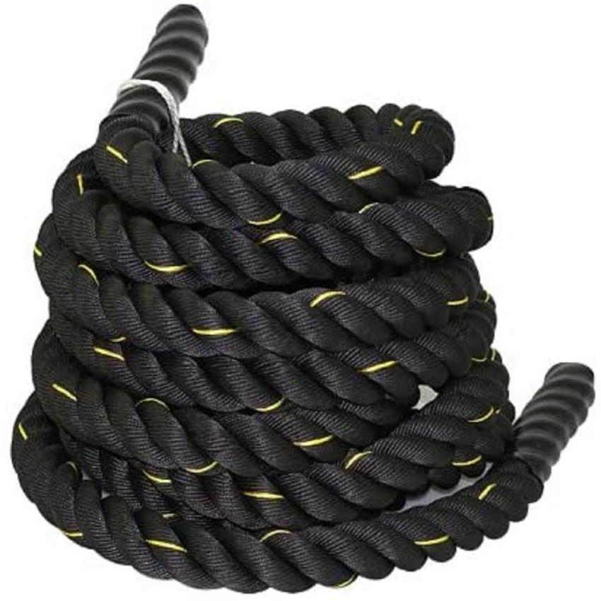 Black Nylon Battle Rope (20ft)
