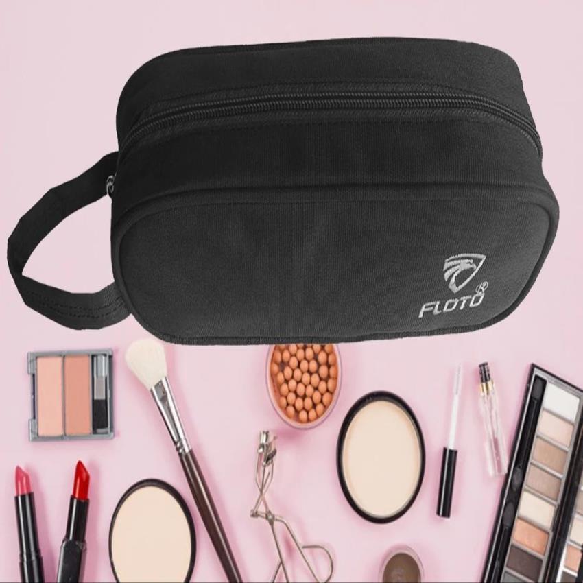 Black Nylon Pencil Case Bag
