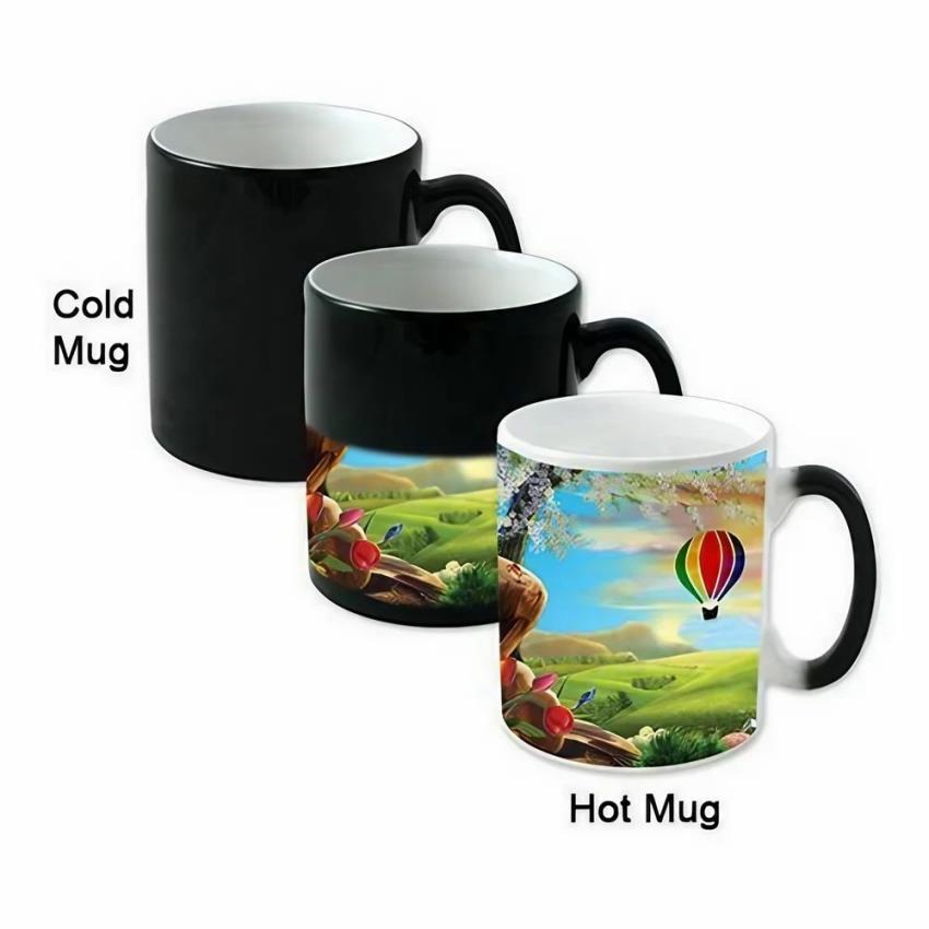 Ceramic Magic Photo Printed Mug, For Gifting