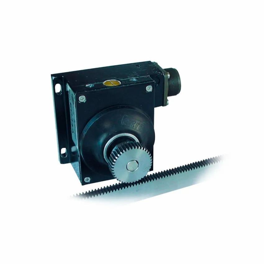 Black Rack and Pinion Encoder