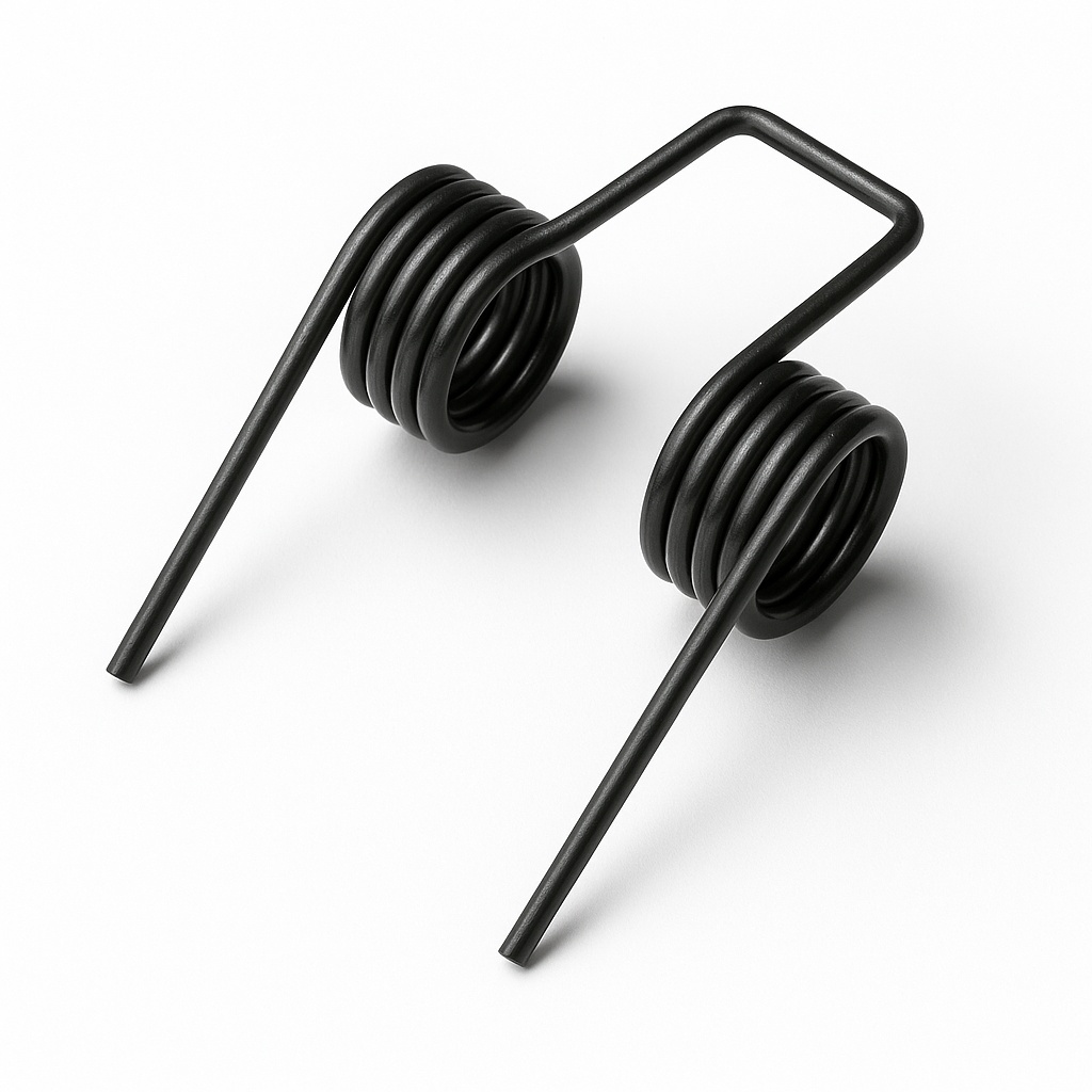 Industrial Black Stainless Steel Torsion Spring