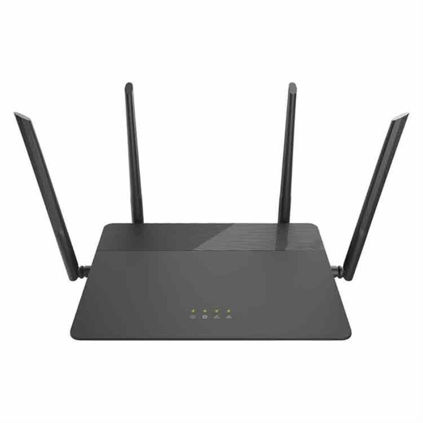Black WiFi Networking Router for 500 Mbps