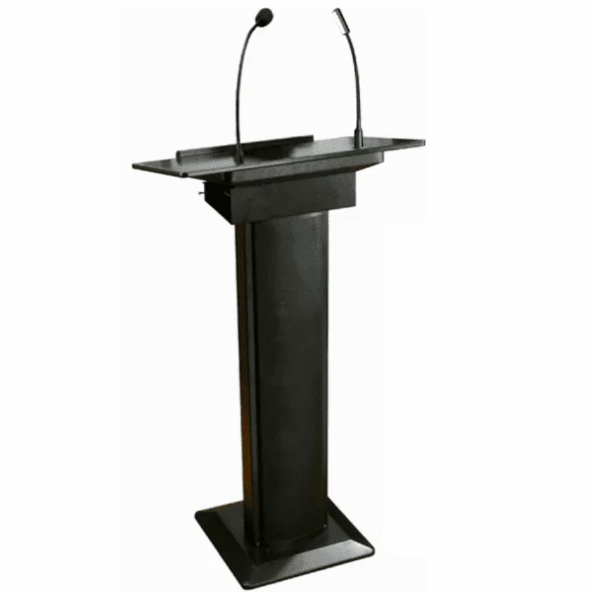 Black Audio Podium for Education