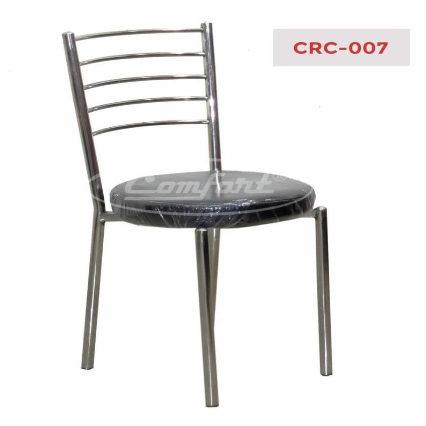 Comfort Black Seat CRC-007 Steel Restaurant Chair