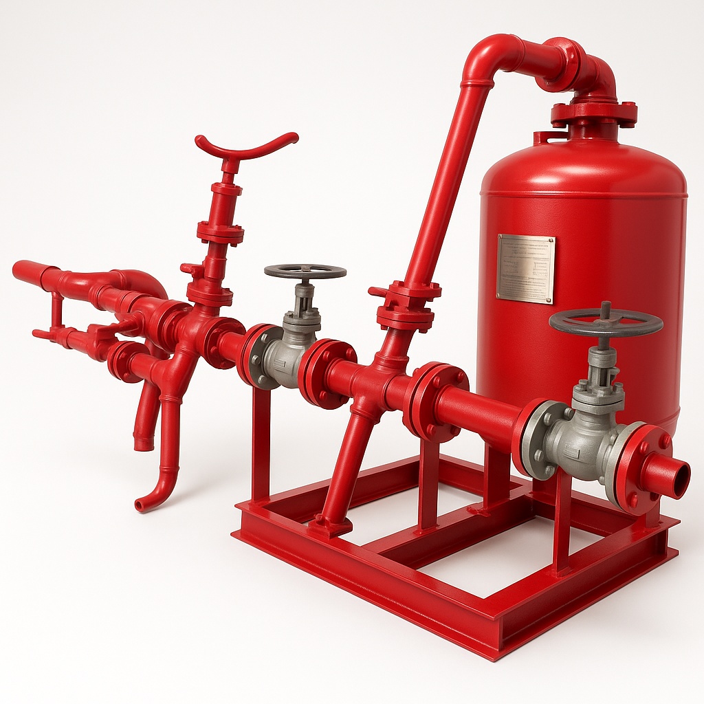 PRE-PIPED PROPORTIONING BLADDER TANK EQUIPMENT