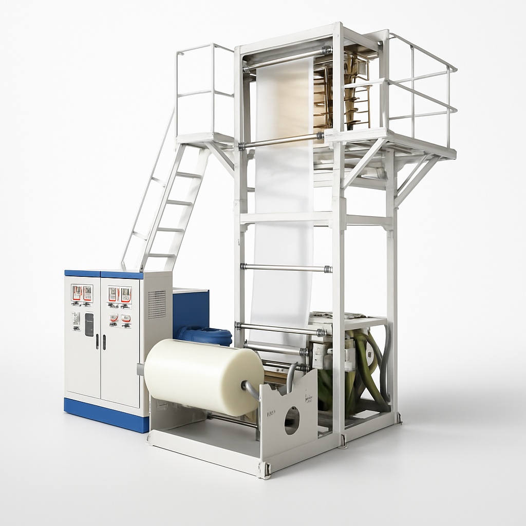 Blown Film Machine, 10 HP, 50 kg/hr Capacity