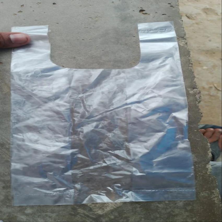 Blue Polythene Storage Bags, 2 Kg, 12x16 Inch