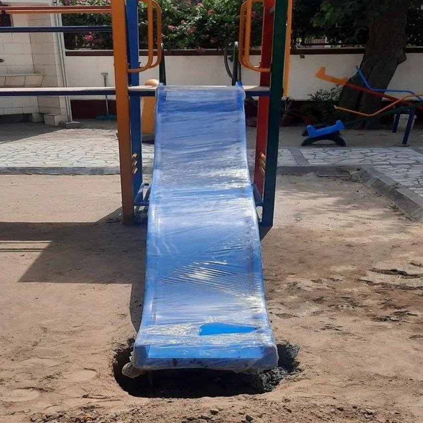 FRP Wave Outdoor Slide