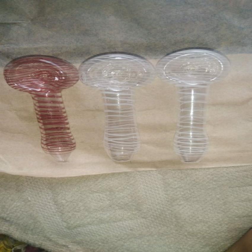 Blue Borosilicate Oil Burner Pipe