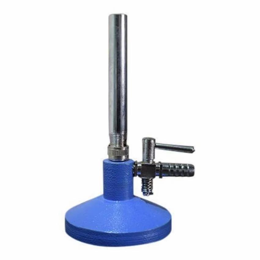 Blue Portable Laboratory Bunsen Burner