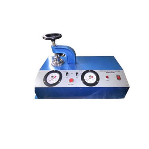 Blue Mild Steel Analogue Bursting Strength Tester