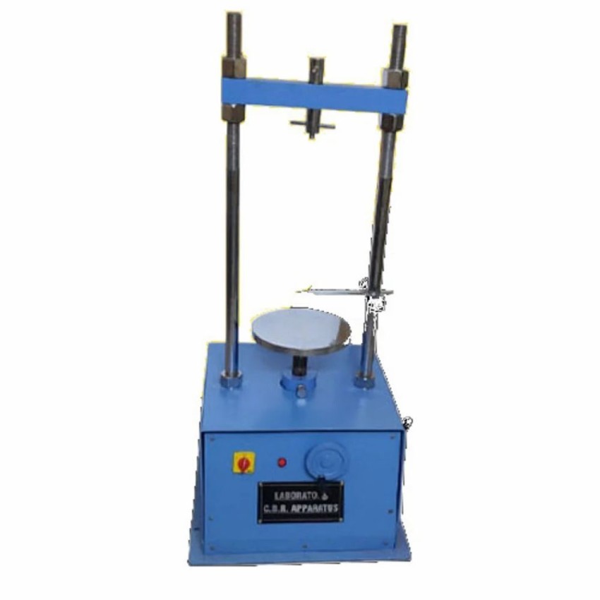 Blue Mild Steel CBR Field Test Machine