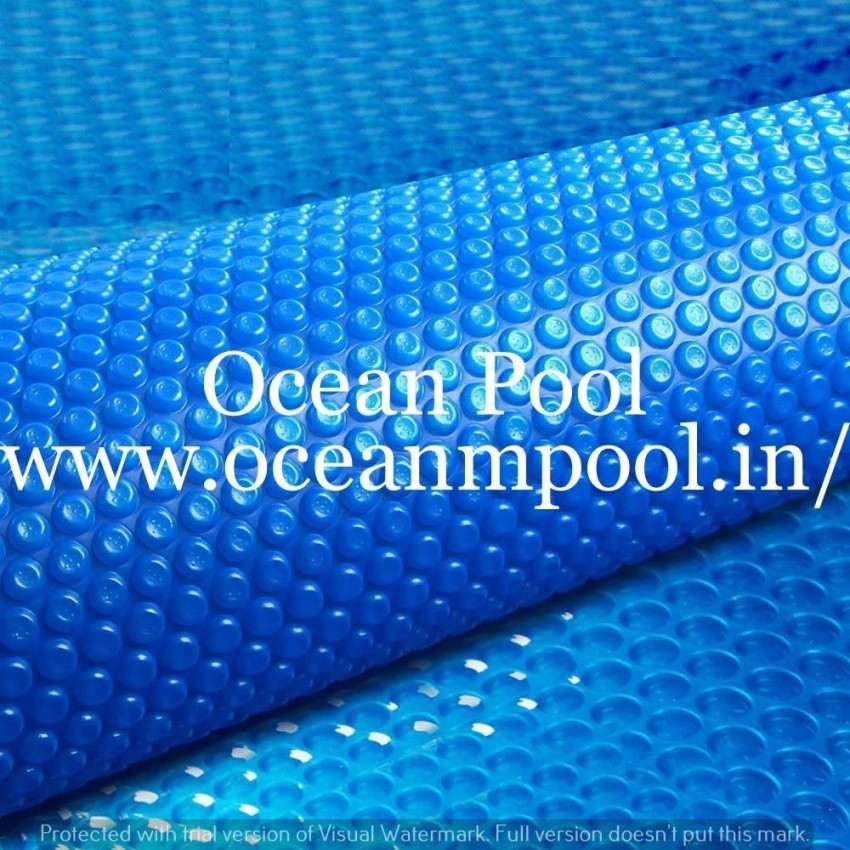 OCEAN POOL Blue Nylon Pool Cover