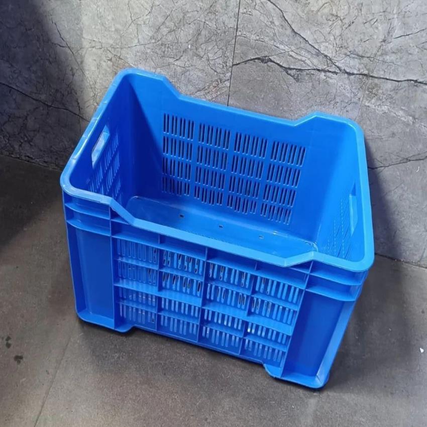 Blue Plastic Handling Crates