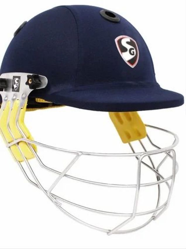 SG Blue Cricket Head Protection