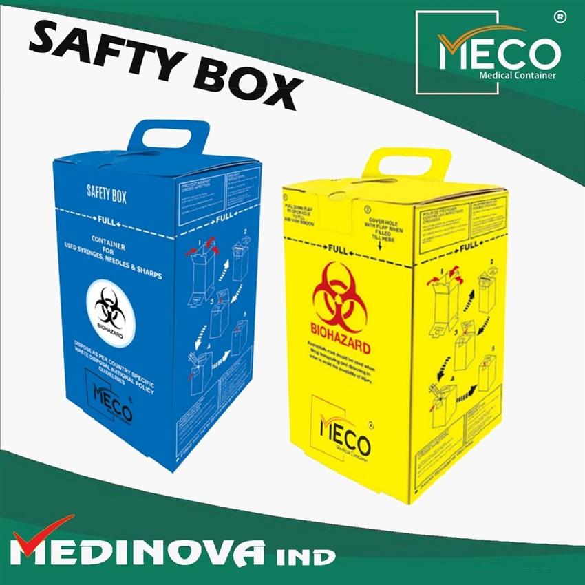Blue Sharp Safety Container, 5 Litre Capacity