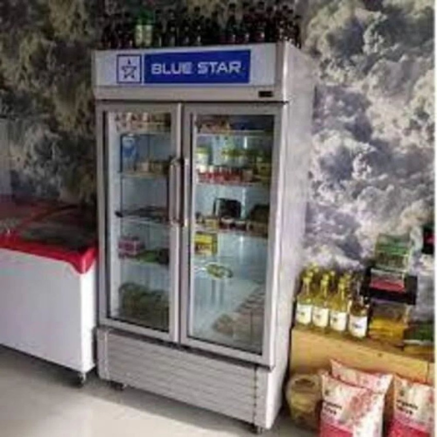 Blue Star Stainless Steel Display Cooler