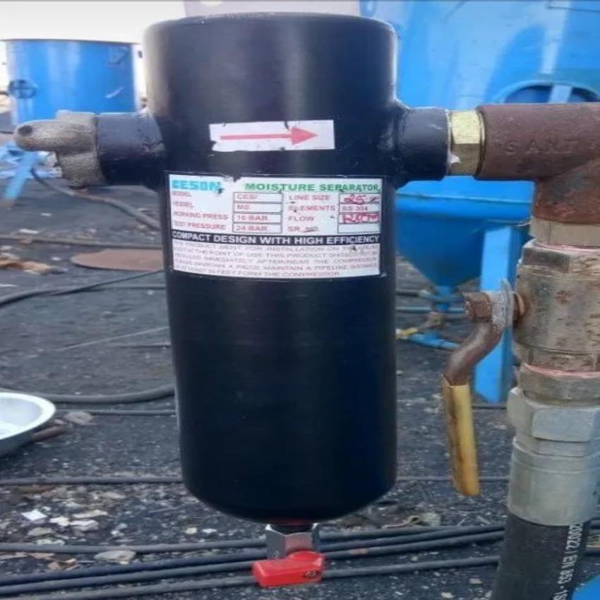 Mild Steel Moisture Separator Machine