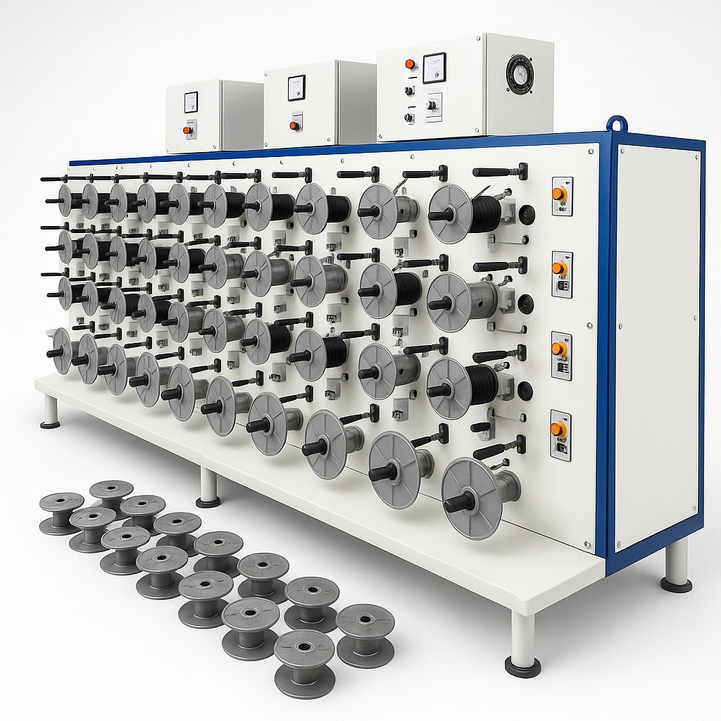 High Capacity Bobbin Machine