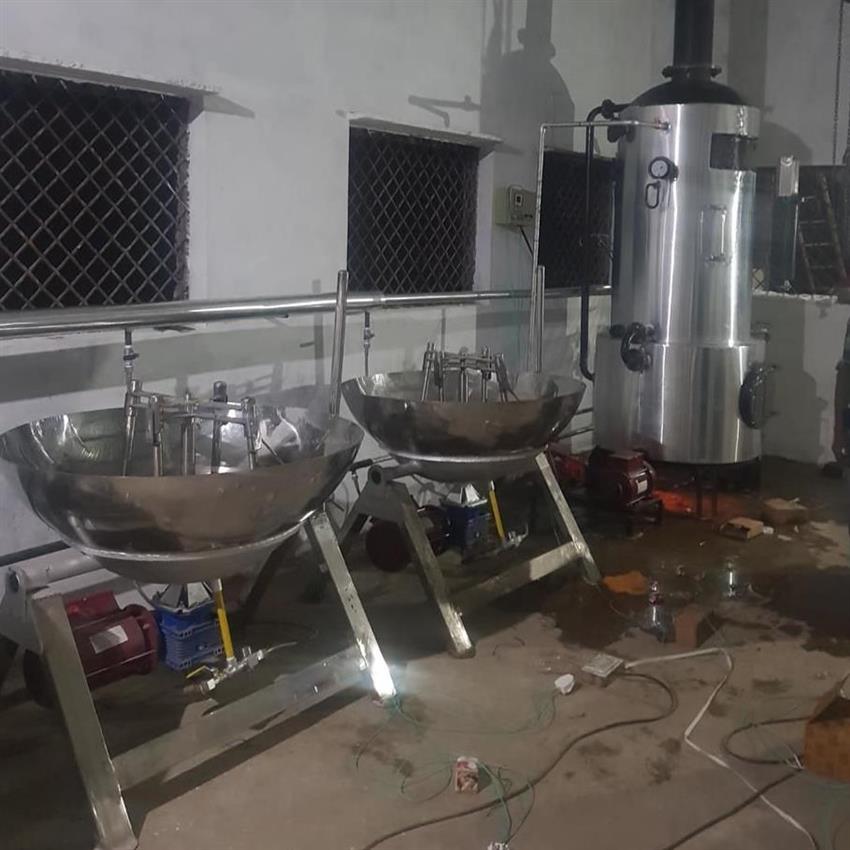 Boiler Khoya Production Plant