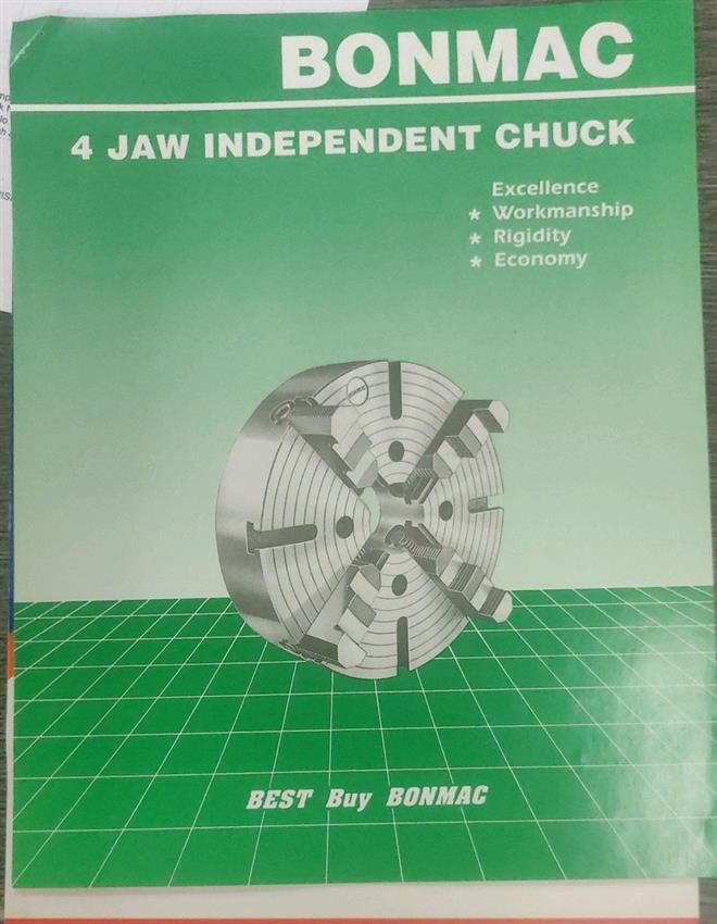 Bonmac 4 Jaw Independent Dog Chuck