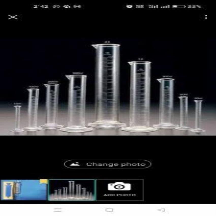 Borosilicate Measuring Cylinder 250 ml