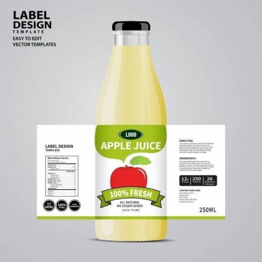 Bottle And Packaging Labels