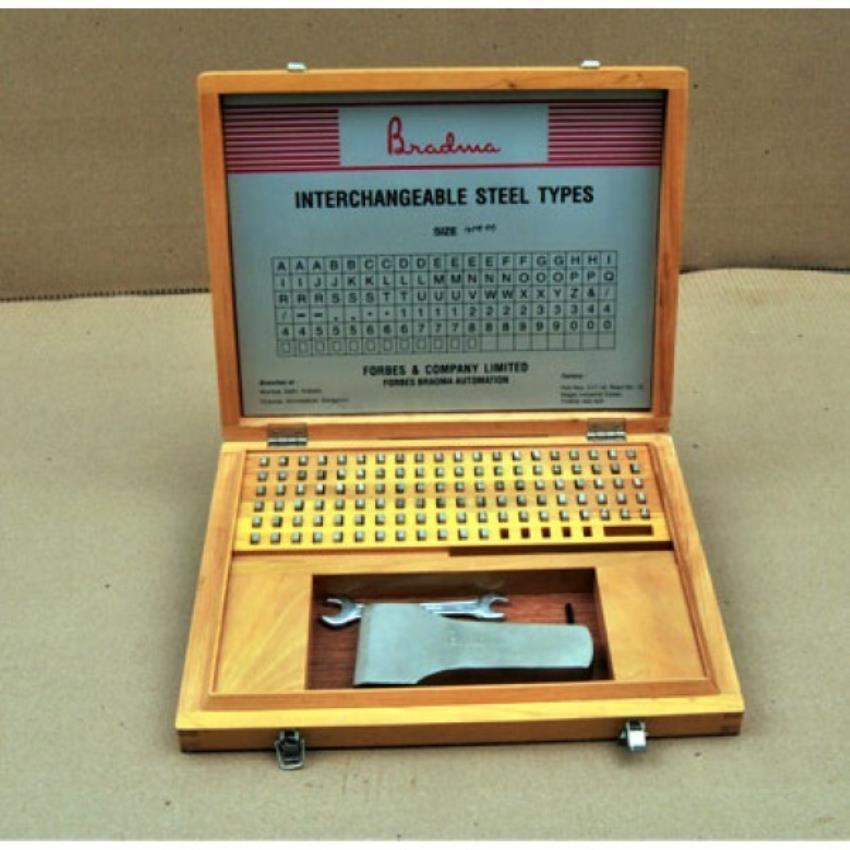 Bradma Interchangeable Steel Stamping Types
