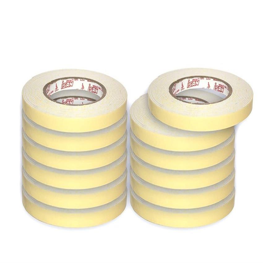 Yellow 12mm Crepe Paper Tape