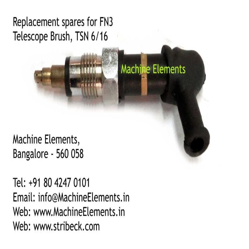 Brass and Plastic Telescopic Brush