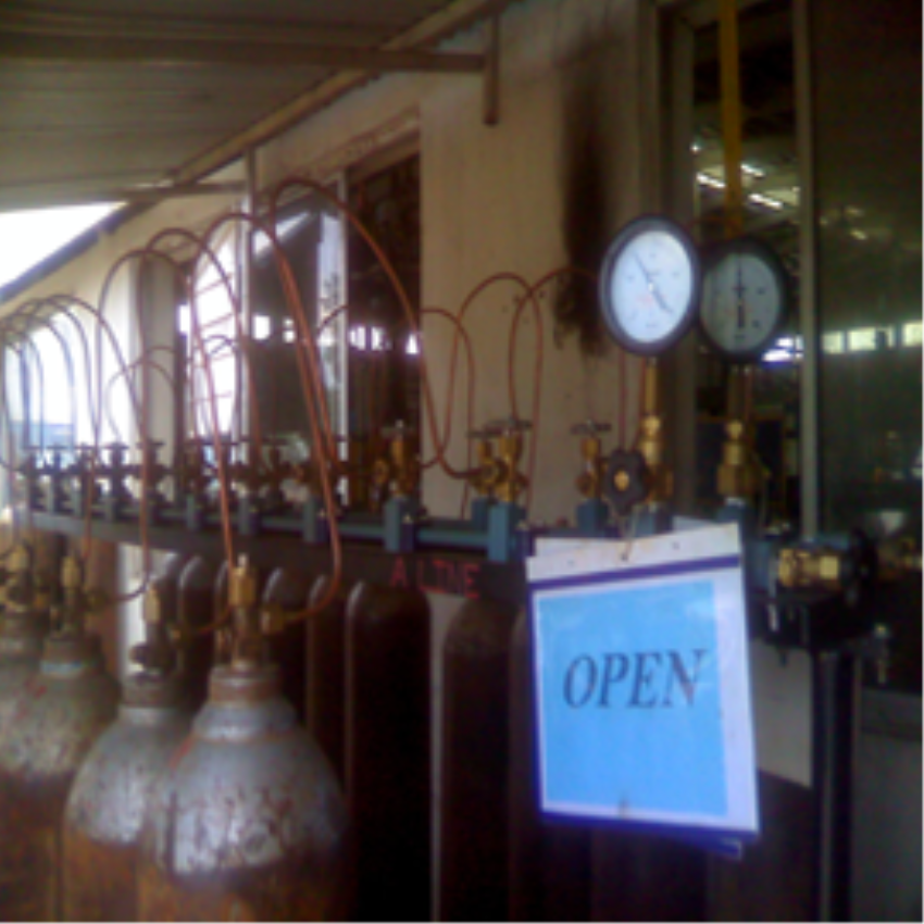 Industrial Brass CO2 Manifold