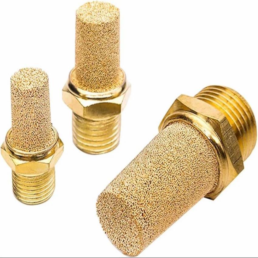 Brass Industrial Silencers 1/2 Inch