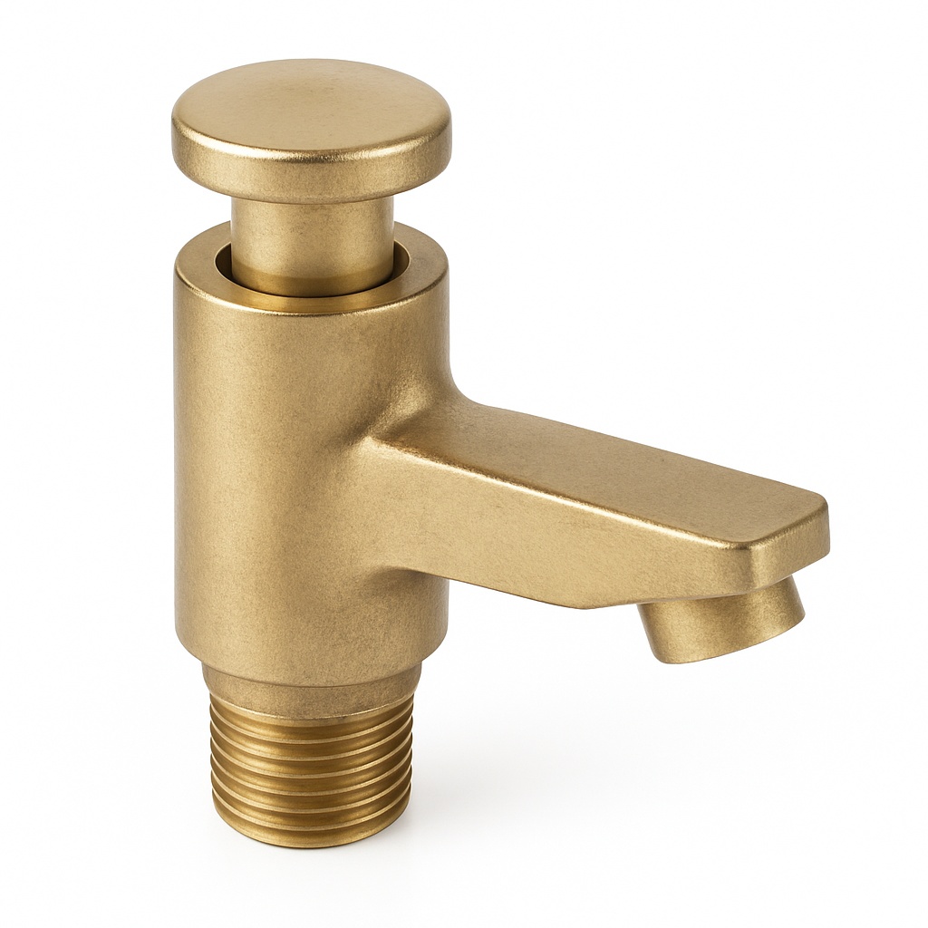 Brass Pushcock Valve