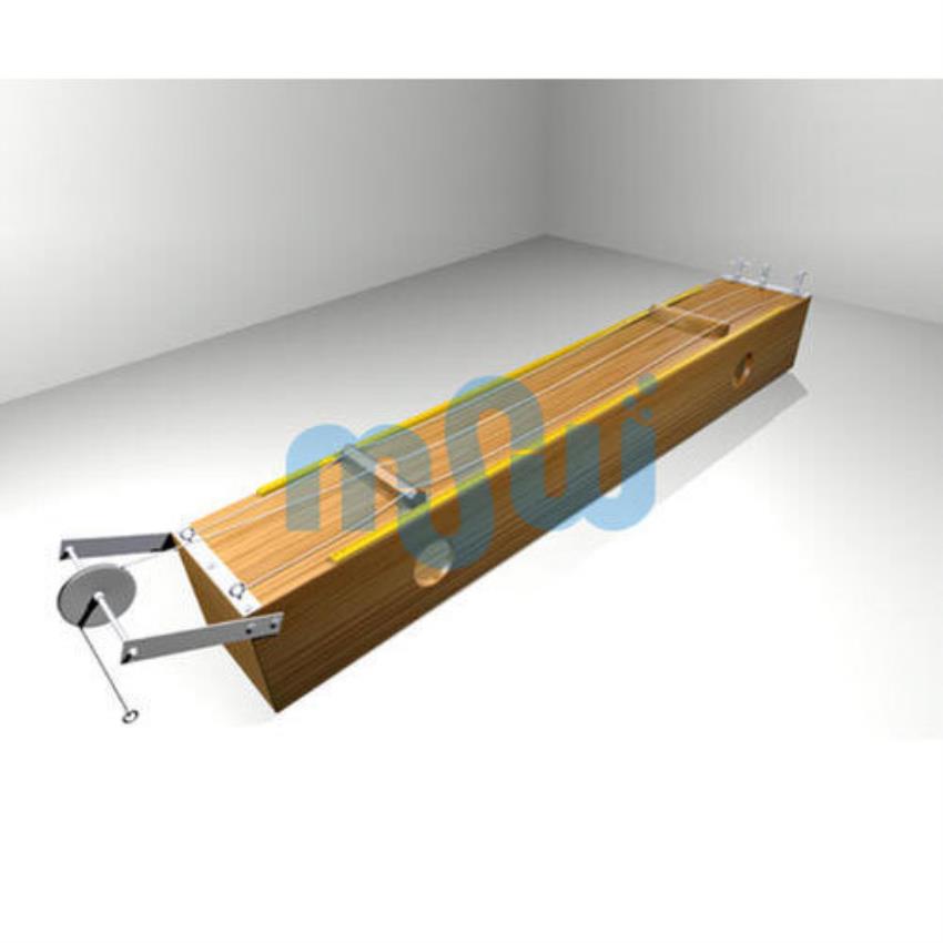 Brass Wooden Sonometer Set