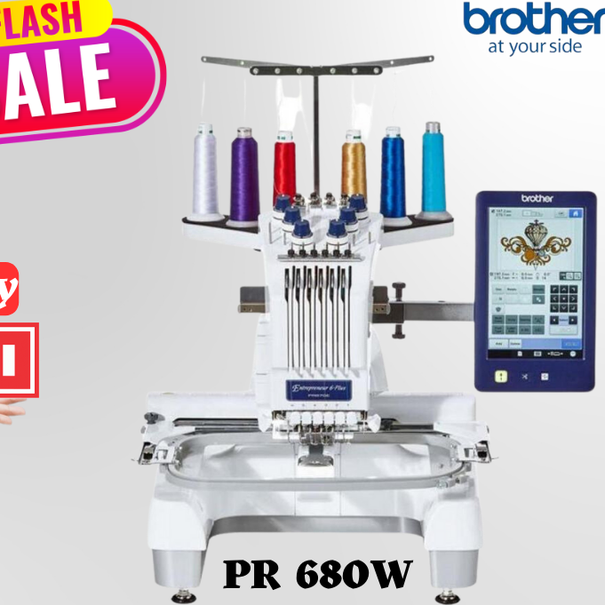 BROTHER PR680W Embroidery Machine