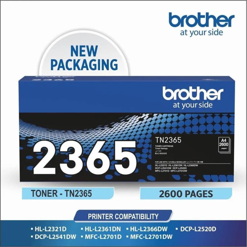 Brother TN-2365 Black Toner Cartridge