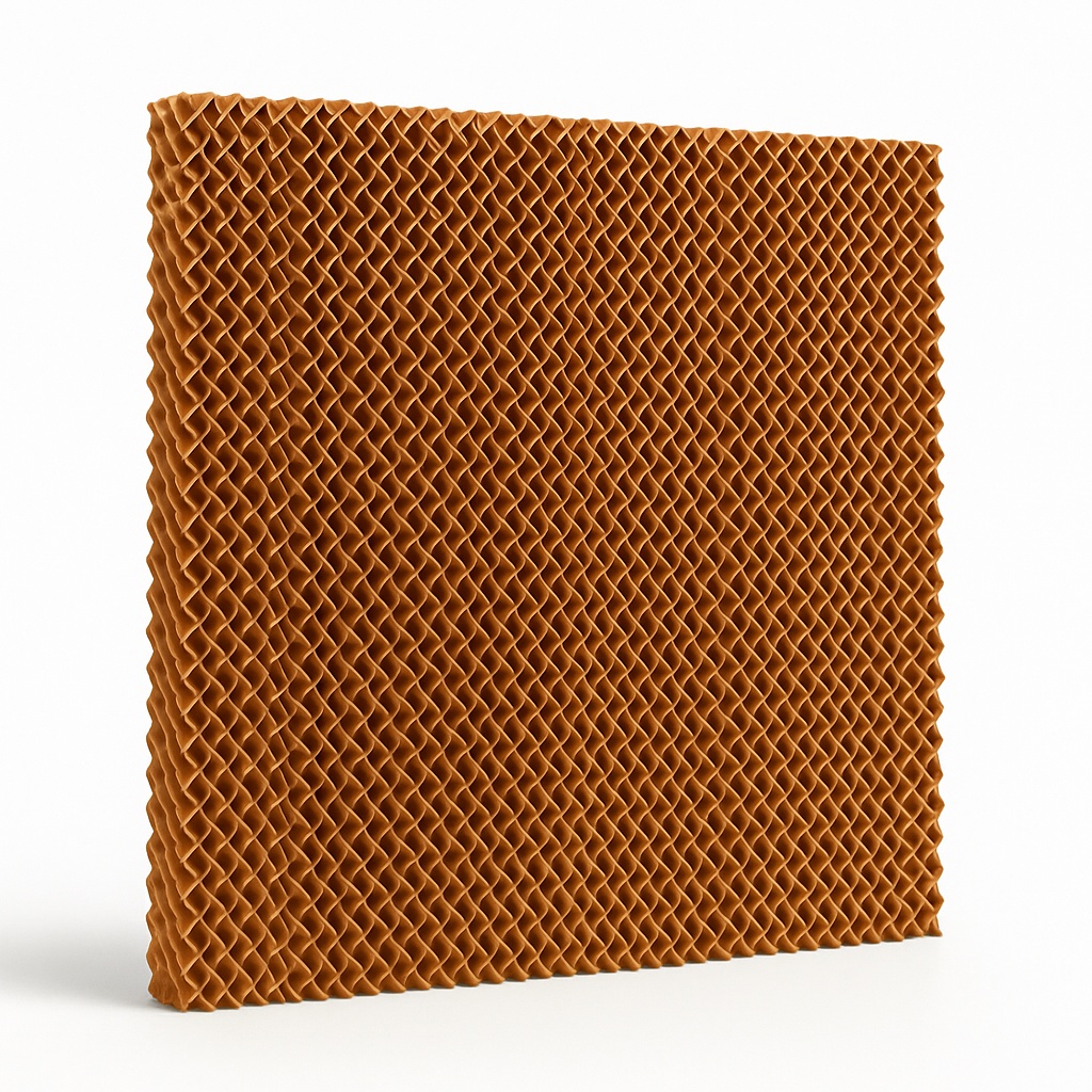 Brown Evaporative Cooling Pad for Air Coolers