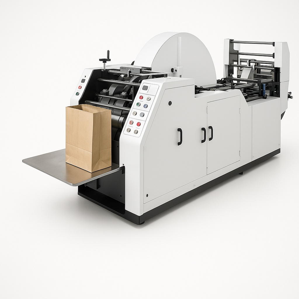 Automatic Brown Paper Cover Machine