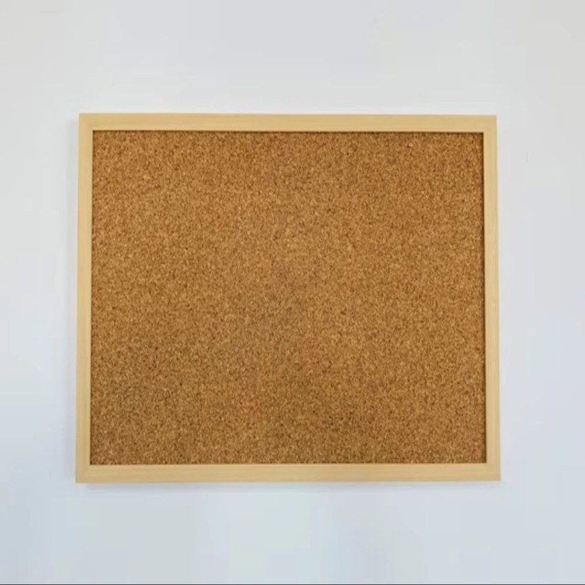 Brown Wooden Suede Finish Pin Board