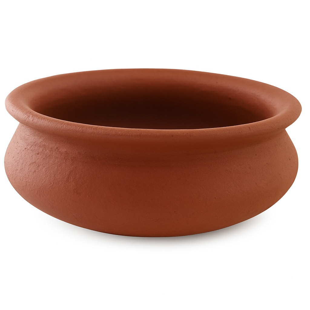 Round Terracotta Panipuri Bowl