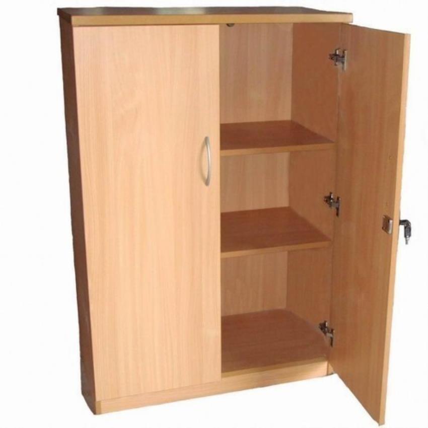 Brown Wooden Storage Cabinet