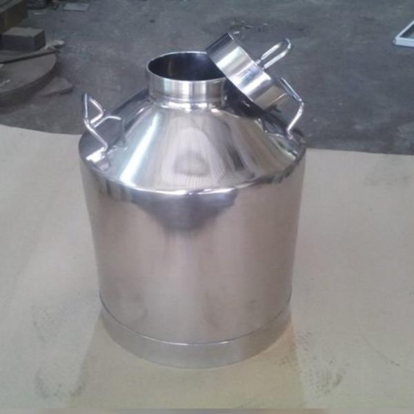 BSI Steel Milk Canister