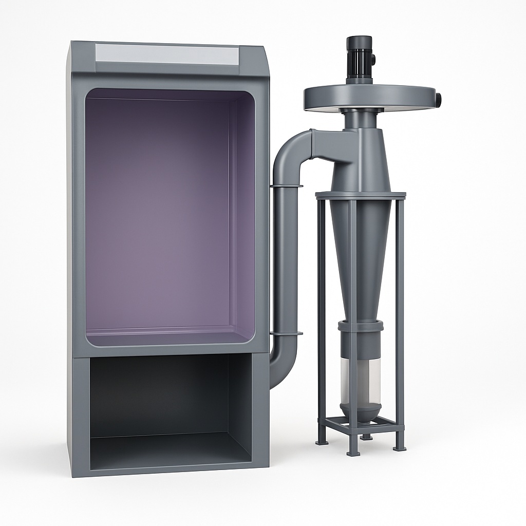 BSJS Three Phase Cyclone Booth